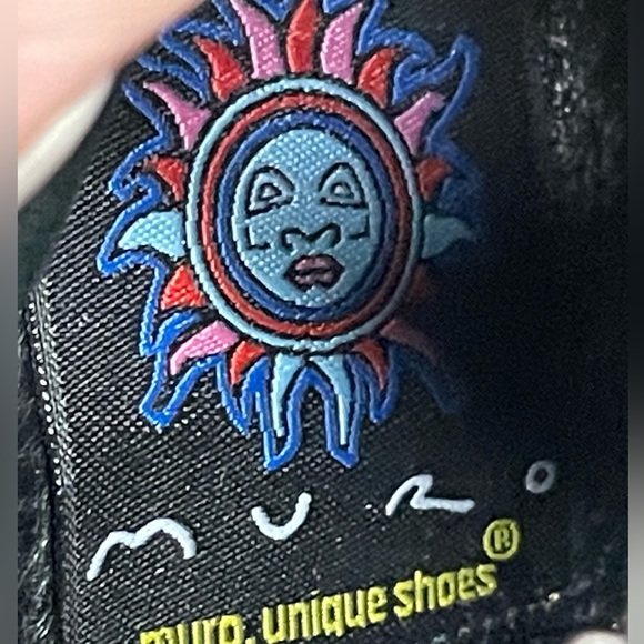 MURO Magda Women's Knee High Distressed Studded Western Leather Harness Boots 6 - Picture 14 of 15